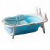 Bathtubs Freestanding Foldable Portable Thermal Bath Children Plastic spa Jacuzzi Family Bathroom (Color : Blue  Size : 825023cm) - B07H7J98YY